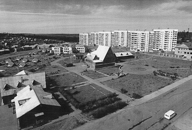 Жилой квартал в Богучанах