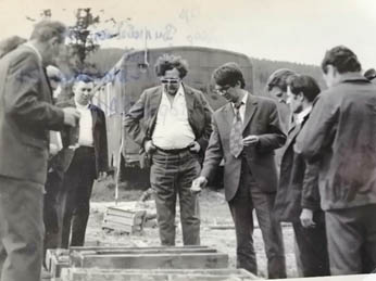 На Вилюйской ГЭС Медведев И.Б., Масловский Г.Ф., Батенчук Е.Н. Торопов Л.Н.